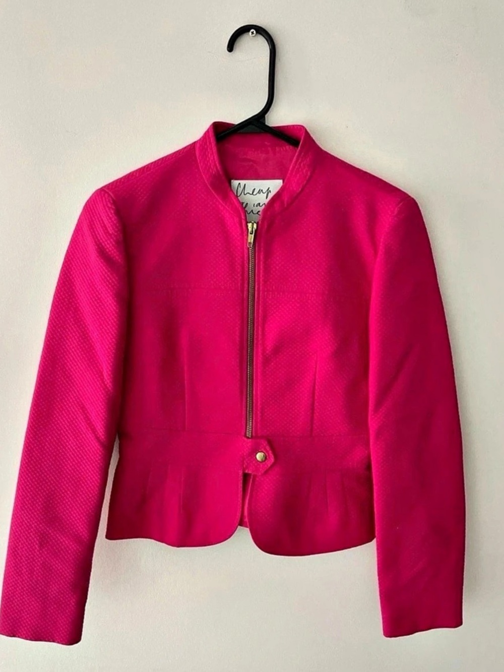 Vintage Moschino Cheap & Chic Pink Jacket Size 6